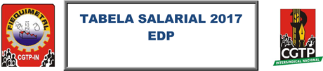 EDP - Tabela salarial 2017
