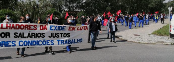 Greve de 22 a 27 de Abril demonstrou unidade e firmeza dos trabalhadores da EXIDE